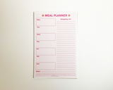 Meal Planner Christian Notepad – 25 Pages | 5.5 x 8.5 inches