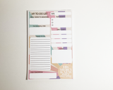 My TO-DO List Christian Notepad – 25 Pages | 5.5 x 8.5 inches