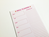 Meal Planner Christian Notepad – 25 Pages | 5.5 x 8.5 inches