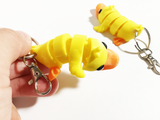 Articulated Duck Fidget Toy & Keychain – Fun, Stress-Relief, and Portable