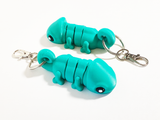 Articulated Green Chameleon Fidget Toy & Keychain – Fun, Stress-Relief, and Portable