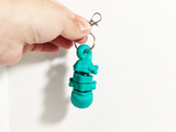 Articulated Green Chameleon Fidget Toy & Keychain – Fun, Stress-Relief, and Portable