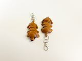 Articulated Brown Dog Fidget Toy & Keychain – Fun, Stress-Relief, and Portable