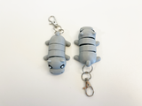 Articulated Hippo Fidget Toy & Keychain – Fun, Stress-Relief, and Portable