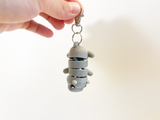 Articulated Hippo Fidget Toy & Keychain – Fun, Stress-Relief, and Portable