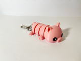 Articulated Baby Pig Fidget Toy & Keychain – Fun, Stress-Relief, and Portable