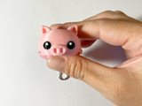 Articulated Baby Pig Fidget Toy & Keychain – Fun, Stress-Relief, and Portable