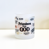 Promises from God Daily Reminders Cup Mug, Christian Bible verses 15 oz frosted mugs,