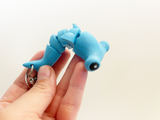 Articulated Hammerhead shark Fidget Toy & Keychain – Fun, Stress-Relief, and Portable